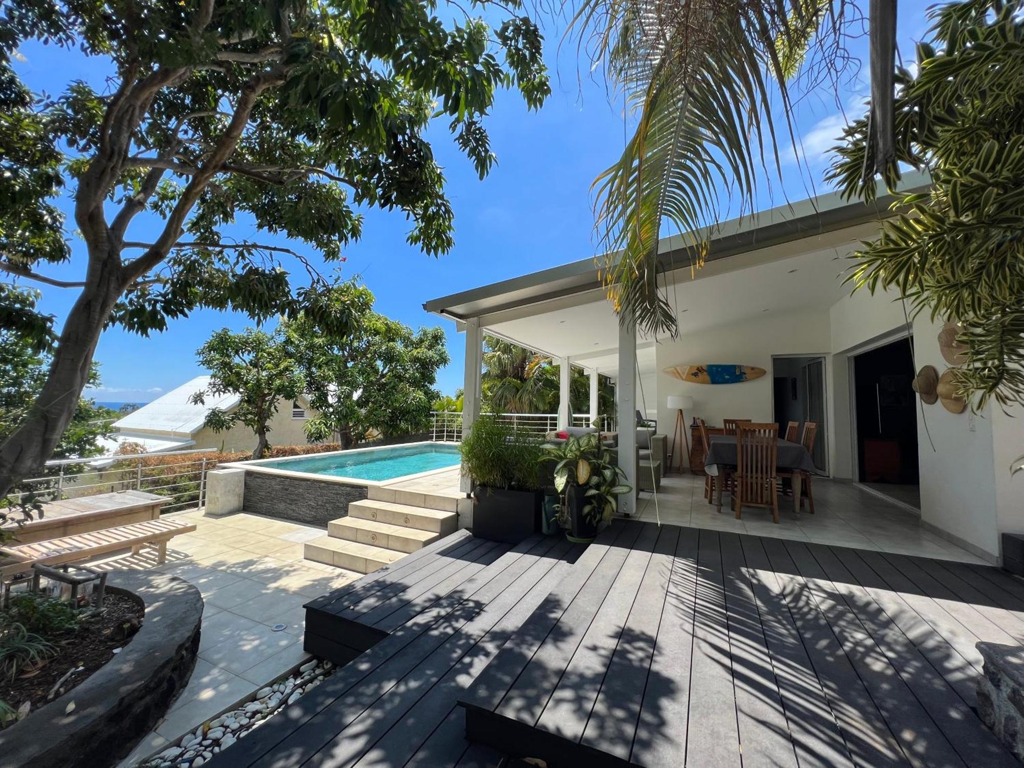Villa Tropicale - Meuble De Tourisme 4 Etoiles แซ็งต์-จีลส์-เลส์-แบ็งส์ ภายนอก รูปภาพ